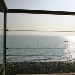 Balustrade Wires by the Sea